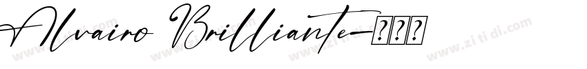 Alvairo Brilliante字体转换